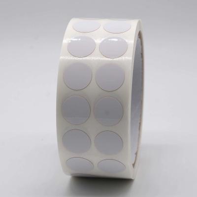 China 15.5mm 1.5mil White Gloss High Temperature Resistant Polyimide Label for sale