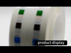 Cable Adhesive Label 2mil White Matte Translucent Water Resistant Vinyl Cable Label