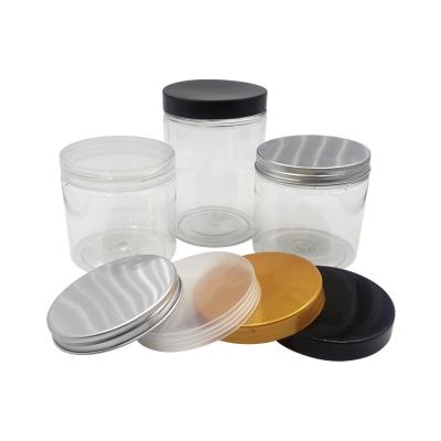 China Classic Pet 100Ml Simple Shape Jar Design High Quality Plastic Bottles for sale