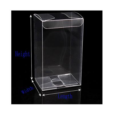 China Hot Selling Recyclable Custom PVC Package Box PET Clear PVC Plastic Packing Box for sale