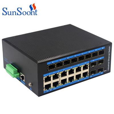 China Wholesale LACP Network Switch 24 Ports 10/100/1000Mbps Ethernet RJ45 Network Switch Professional for sale