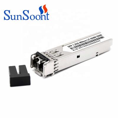 China Multi Fiber 1550nm 40KM LC , FTTH FTTX Network 1.25G SFP Module Transceiver Compatible Famous Brand for sale