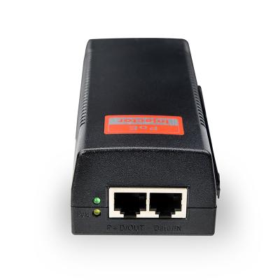 China LACP good price 2 ports 100M dual poe injector 30w for sale