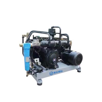 China 18.5kw JZW4/30-10D Screw Booster Air Compressor Oil Free Convenient Operation for sale