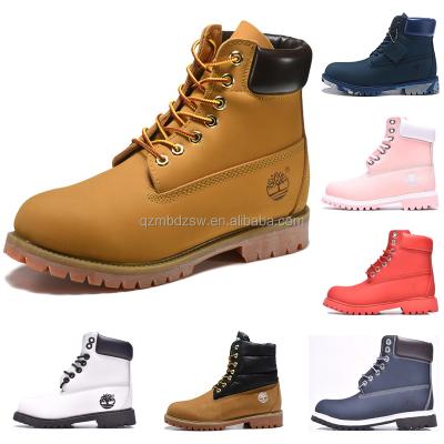 China Designer Men Women Half Manila Boot Luxury Leather Sneakers Fashion Flat Winter Jogging Shoes Men's Designer Earth Timber Walking Boots for sale