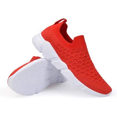 China Fashion trend China new fashion style is a hot seller of men's and women's sports shoes and men's loafers in knitted fabrics for sale