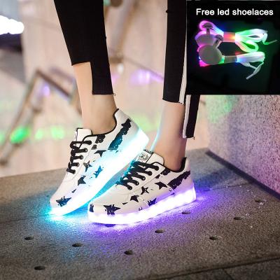 China Anti-odor 2021 hot sale low price led light kids shoes spring sport shoes for sale