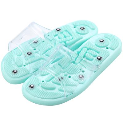 China Wholesale Unisex Massage Shoes Health Magnet New Functional Insole Of Shoe Men Women Bath Massage Slippers for sale