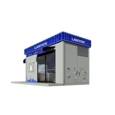 China Wholesale Prefab Grocery Container Luxury Modular House Suitable Door And Window Size Factory Prices for sale