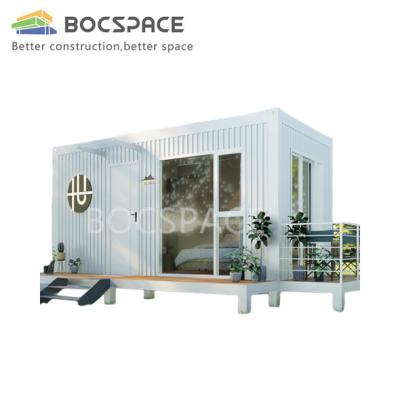 China Door And Window Size Customized Prefab House Living Greenhouse With Expandable Mobile Bathroom And Kitchen Container House for sale