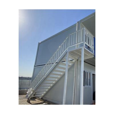 China Custom Size Door And Window High Quality Prefabricated Exterior Accessories Steel Stair For Container House for sale