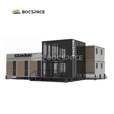 China Door and Window Size Factory Prefab Modular Homes for Meetings and Expandable Leisure Facility Container House Office Prefab for sale