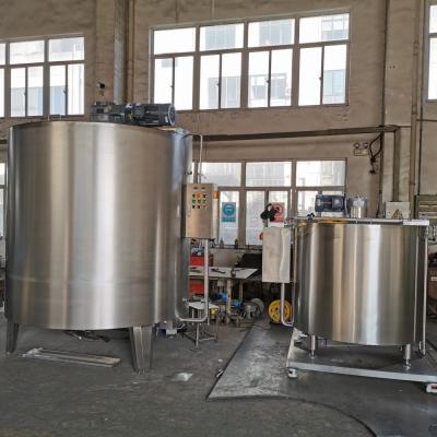 China Snack Factory Chocolate Process Lined Machine Storage Tempering Tank Storage Container for sale