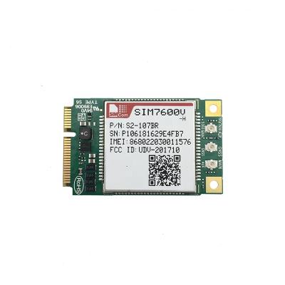 China Iot SIM7600 SIM7600V-H mini pcie LTE Cat4 module multiband module for sale