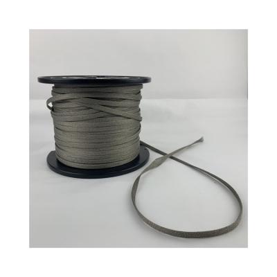 China Emi Shielding Sleeving Tinned Copper Expandable Braided Sleeve For Protective Cable Wire for sale