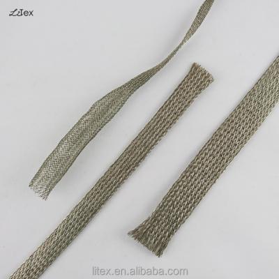 China Expandable EMI Shielding Braided Cable Wire Protective Sleeve for sale