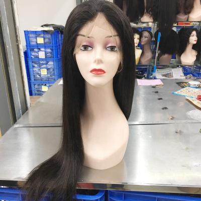 China Good Quality Brazilian Virgin Hair 40inch Lace Wigs Pre Plucked Swiss Lace Front Wigs For Black Women for sale