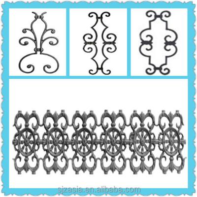 China Easily Assembled Cast Iron Door Ornaments Maker for sale