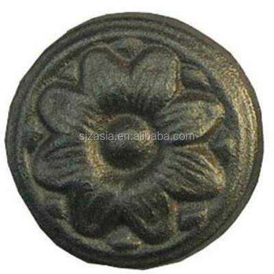 China Easily Assembled Wholesale Decorative Cast Iron Flower / Rosettes for sale