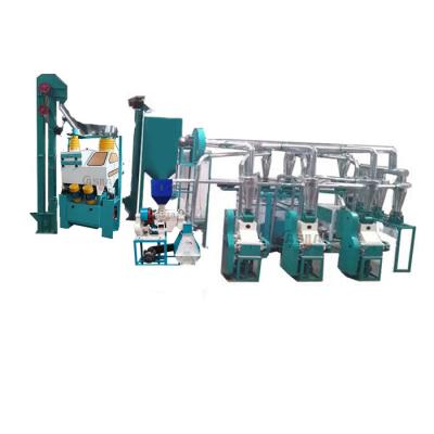 China food & Beverage Plant 20 Ton 30ton 50ton 80ton 100ton Corn Flour Machine for sale