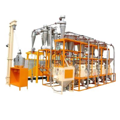 China Building Material Stores 30T 30ton 30TPD 30 Ton Per Day Wheat Flour Mill Machine for sale