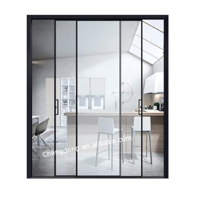 China Modern Aluminum Automatic Sensor Door Exterior Automatic Sliding Door for sale