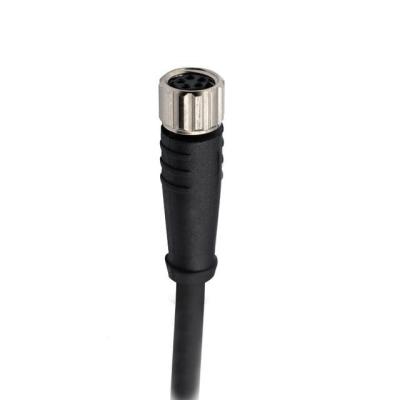 China M8 M16 M15 2 3 4 5 6 Pin M12 Automotive Waterproof Cable Connector For LED Lighting Outdoor Metal Cable for sale