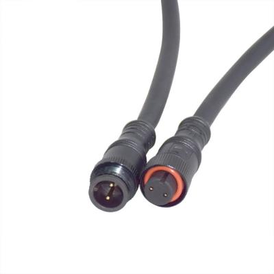 China M16 Automotive Waterproof Connector 3 4 5 Pin Plug LED Male Female Connector M16 Electrical Cable Connector IP65 IP67 IP68 for sale