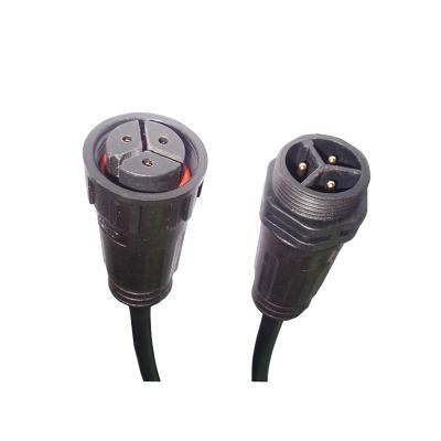 China Automotive High Voltage Waterproof Common Connector Ip68 Quick Fast Installation Cable M25 Waterproof High Current Connector for sale