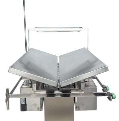 China WEGO Stainless Steel Veterinary Electric Surgical Veterinary Pet Simple Operation Table for Animal Pets for sale