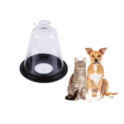 China Dog/Cat Animal Anesthesia Mask For Anesthesia Machine Equipment Veterinary Pet Anesthesia Breathing Mask For Dog Cat for sale