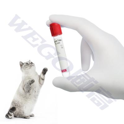 China PET/GLASS WEGO Veterinary Medical Disposable Clot Activator Medical Micro Blood Collection Tube for sale