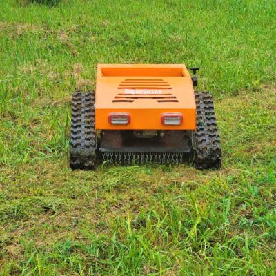 China Gasoline Engine 4-Stroke Low Power Consumption Blade Radio Control Rotary Cordless Lawn Mower Robot for sale