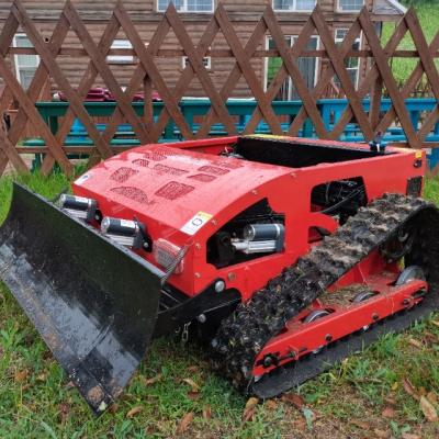 China Hybrid Self-charging 4-Stroke Generator 200 Meters Brush Bottom Mower Drive Zone Radio Control for sale