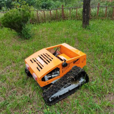 China Gasoline 4-Stroke Generator Travel Speed ​​0~6Km/H Self-charging Lawn Mower With Remote Control for sale