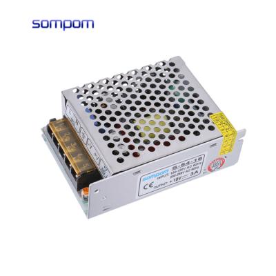 China Industrial Equipment AC DC Power Supply 18V 54W 3A Type High Quality Industrial Equipment Small Power Supply for sale