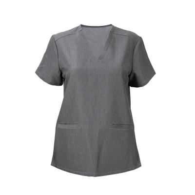 China Custom Made Hospital Silver Fiber Anti Bacterial Anti Smell Women Nurse Uniform for sale