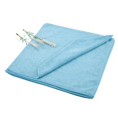 China Custom Size Viable Permanent Silver Fiber Logo Antibacterial Microfiber Towel for sale