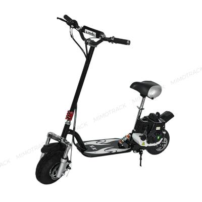 China Hot Selling Gas Powered Engine Huasheng 63CC folding Gas Scooter Factory supply mini gas scooter QYHB001-3 for sale