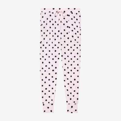 China Custom Girls QUICK DRY Kids Sleepwear Polka Dot Jacquard Pajamas for sale