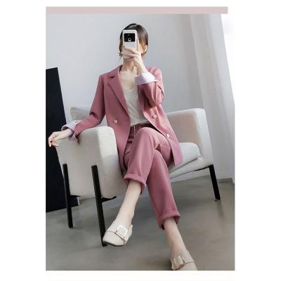 China Anti-wrinkle Best Price Cross Suit High Quality Slim Three-Dimensional Slim Two-Piece Suit for sale