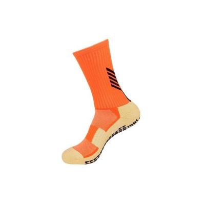 China Breathable Kids Socks Crew Grip Socks Kid Soccer Anti Slip Running Training Sport Boots Logo Customized for sale