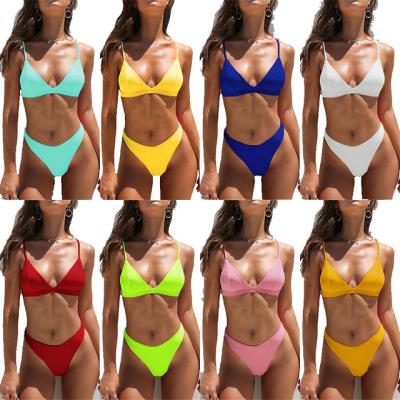 China Mature Lady Swimsuit For Women Sexy Woman Antibacterial Swimwear Swimsuit Fitness Swimwear For Women Thong Bikinis Set Beach Wear for sale