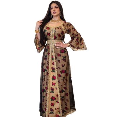 China Muslim women dress to cultivate her high morality muslim women kaftan islamic dress with scarves high quality sheer dress the long for sale