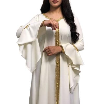 China Muslim Women Dress Farasha Jilbab Jalabiyah Abaya Hijab Dubai Kaftan Even Eid Women Adults Dress Muslim Dresses Kaftan for sale