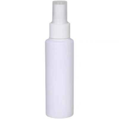 China Modern White Plastic HDPE 60ml 80ml 100ml PE Spray Bottle 2 Ounce 100ml HDPE Bottle With Sprayer for sale