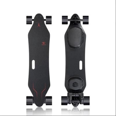 China 2022 classic style ESK8 hub and belt motor WowGo Knight electric skateboard longboard 90mm wheels or cloud wheel for sale