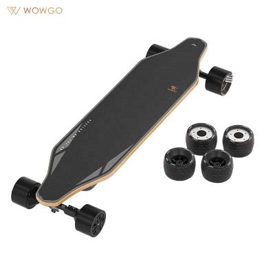 China 2022 WowGo 2S MAX 23KM Long Range Hub Motor ESK8 Electric Skateboard & Longboard for office workers students young people 96.5cm*28.5cm*13cm for sale