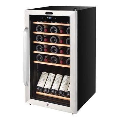 China Wholesale OEM RV Digital Electronic Wine Cooler with Led Light Wine and Beverage Coolers for sale