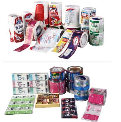 China Waterproof Custom Self Adhesive Labels Roll Printed Stickers Waterproof Bottle Labels for sale